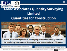 Tablet Screenshot of gladeassociates.com